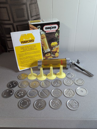 Vintage marcato ampia - ampia, biscuits