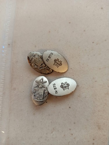 Gemelli militari argento - gemelli,